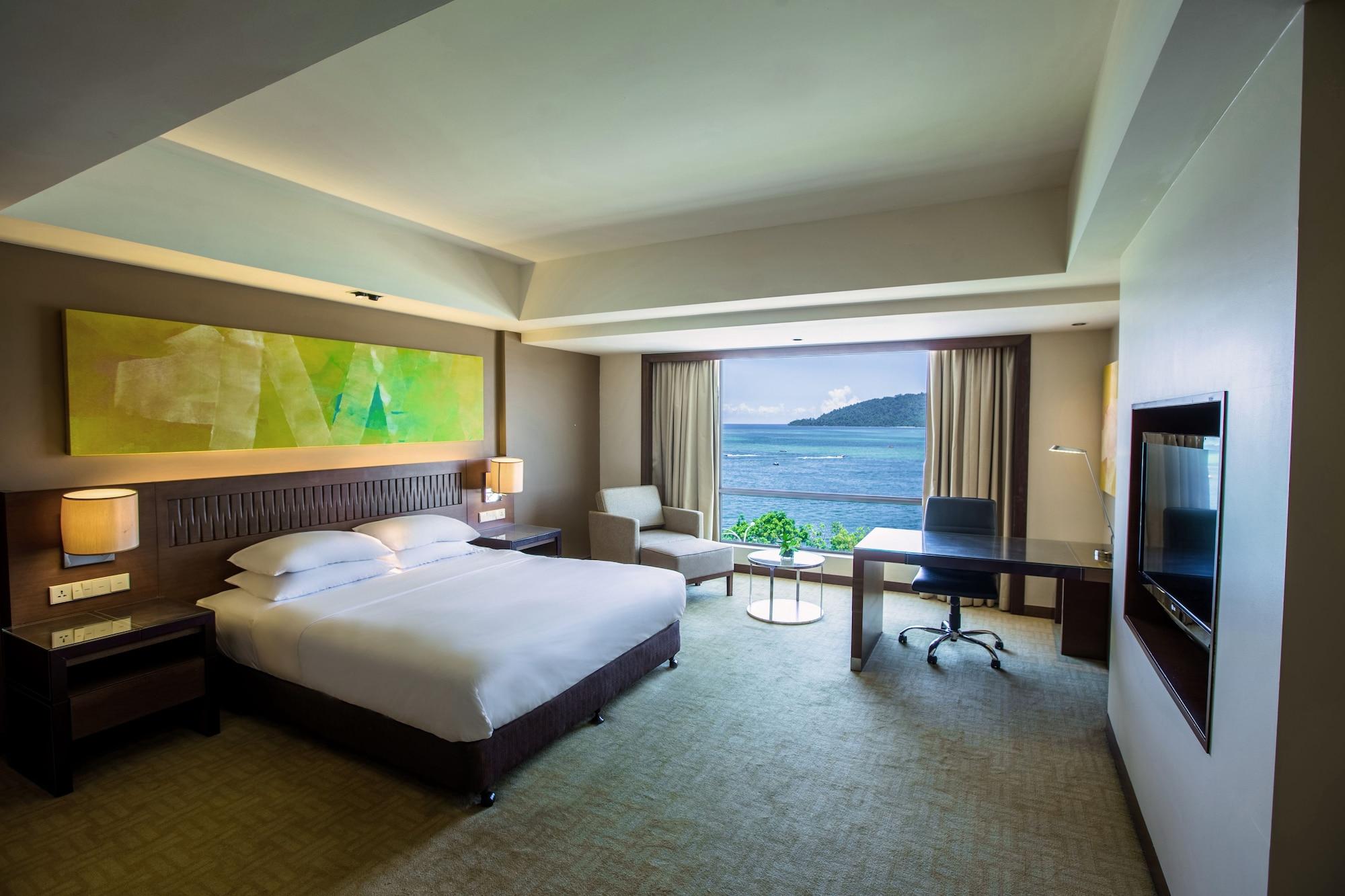 Отель Hyatt Regency Kinabalu Кота-Кинабалу Экстерьер фото Deluxe Ocean View Room